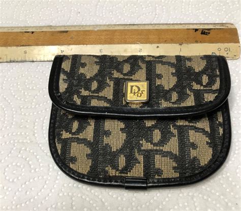 christian dior coin pouch|christian dior small handbags black.